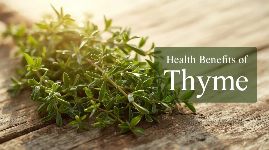 This is why you should Add Thyme To Your  Diet