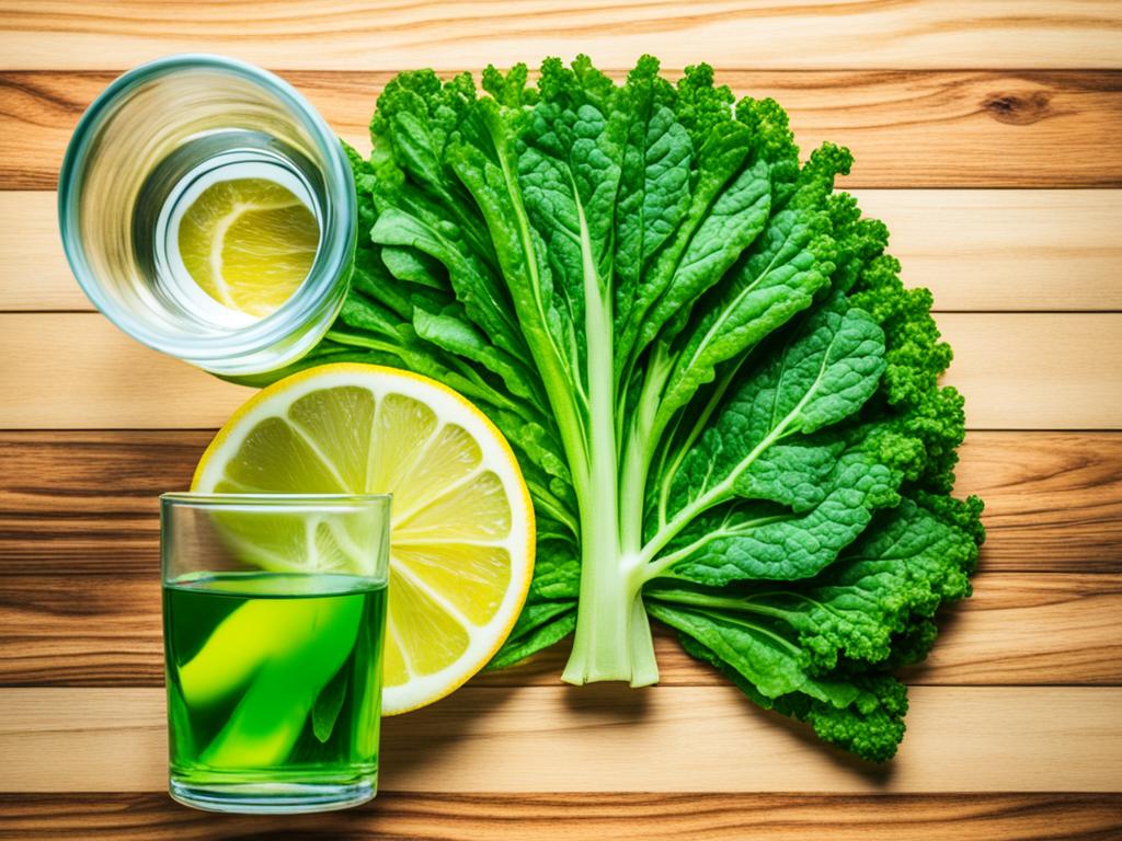 Healthy foods for the liver.